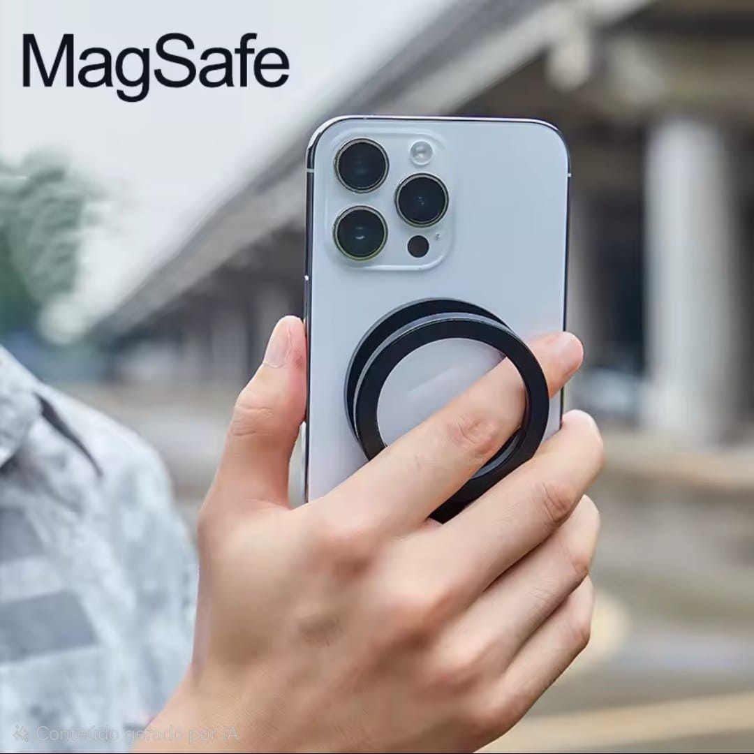 Soporte magnético de doble anillo