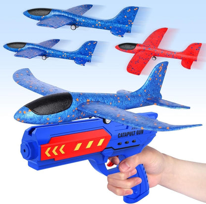 Avión planeador con lanzador