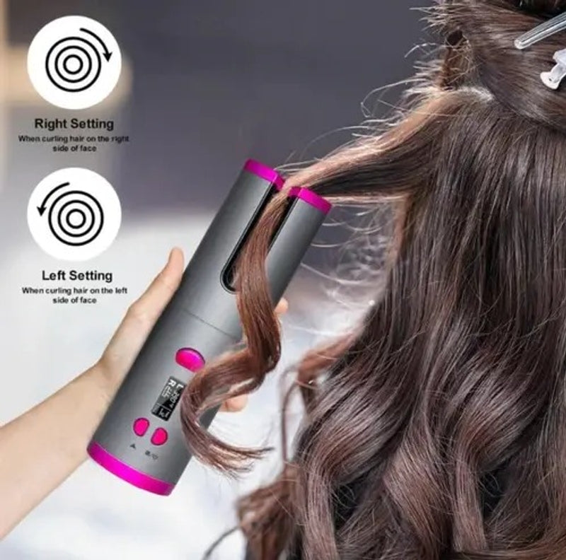 Moldeador automático de cabello sin cable